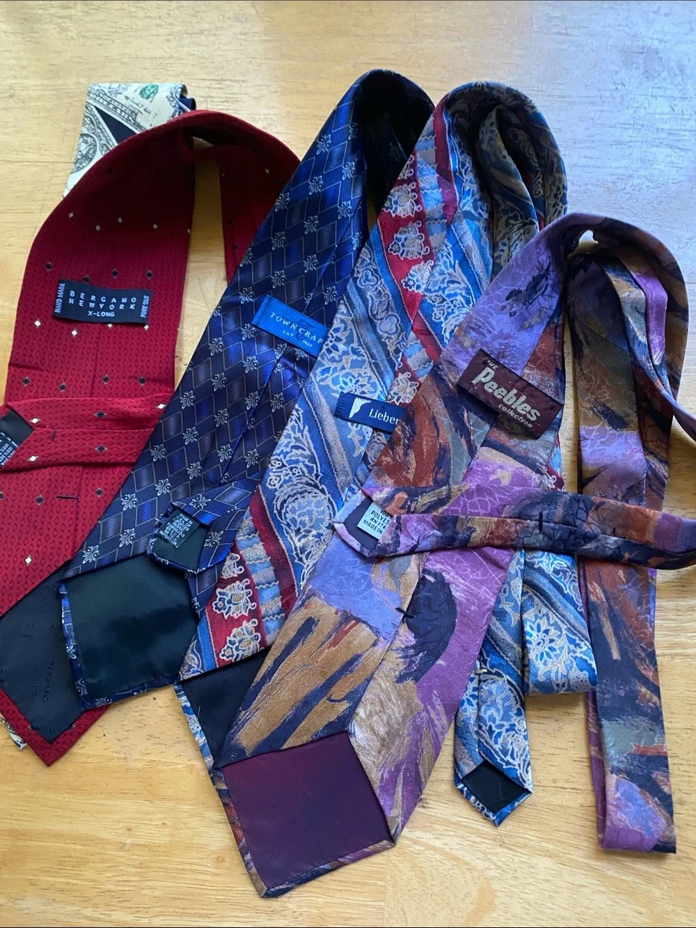 ! 4 ties different brands in good condition